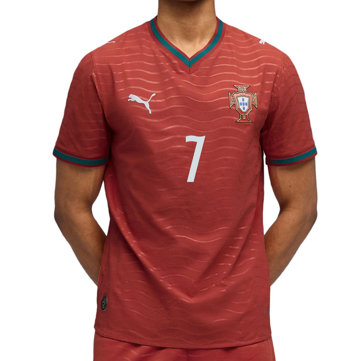 Camiseta Portugal Roja Ronaldo 7 Niño y Adulto