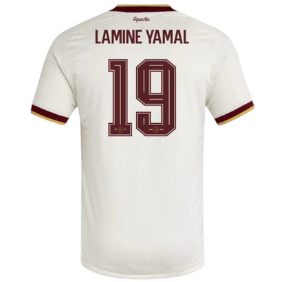 Camiseta España Yamal 19# Visitante Adulto