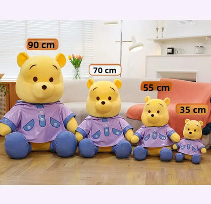 Peluche Winnie The Pooh Con Chubasquero Impermeable 50 Cm
