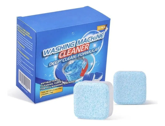 Pastillas Efervescentes Limpieza De Máquina Lavadora 12u Xl