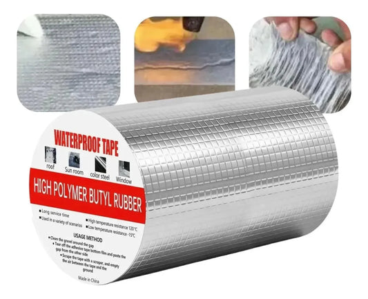 Cinta Tapa Gotera Impermeable De 20cm X 5mts