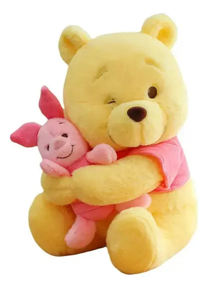 Peluche Winnie The Pooh Guiñando El Ojo Con Piglet 35 cm