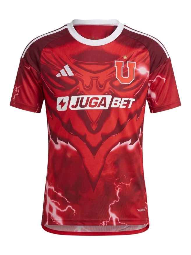 Camiseta U. de Chile Edición Especial Roja | Charles Aránguiz #20 Niño y Adulto
