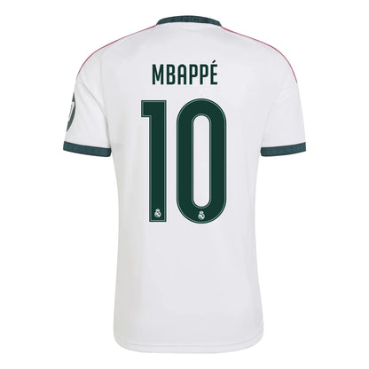 Camiseta Real Madrid Mbappe 10# Titular Niño y Adulto