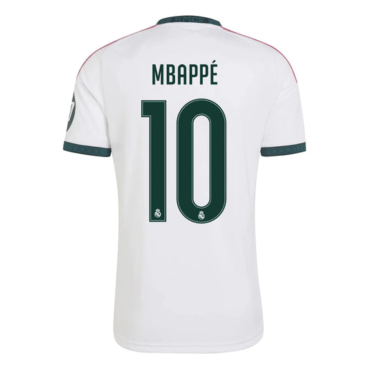 Camiseta Real Madrid Mbappe 10# Titular Niño y Adulto