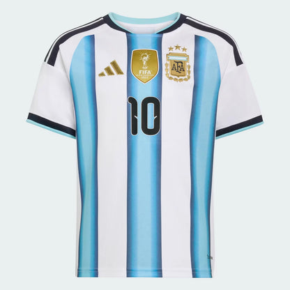 Camiseta Titular Selección Argentina Local - Lionel Messi #10 Niño y Adulto