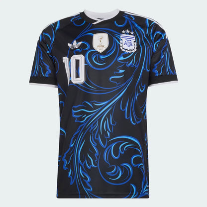 Camiseta Visitante Argentina Messi 10 Niño y Adulto