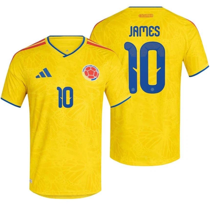 Camiseta Colombia James 10# Niño y Adulto