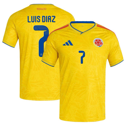Camiseta Luis Diaz 7# Colombia Niño y Adulto