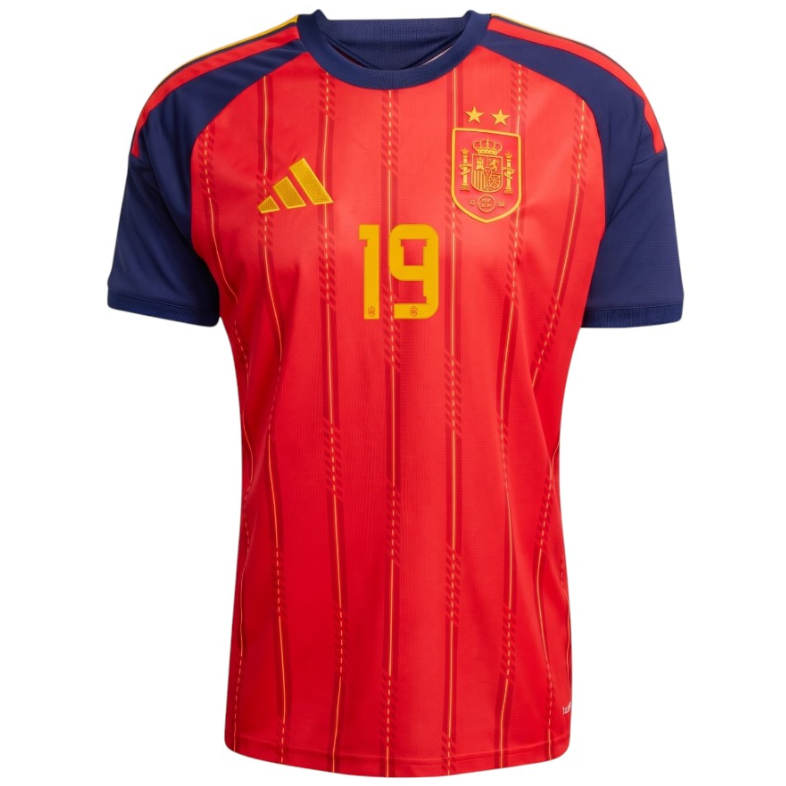 Camiseta Local España Yamal 19# Niño y Adulto