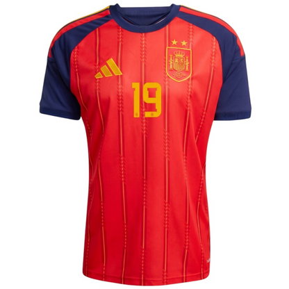 Camiseta Local España Yamal 19# Niño y Adulto